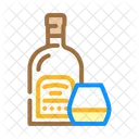 Rum Vidro Garrafa Ícone