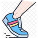 Run Shoe Running Icon