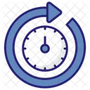 Rund Um Die Uhr Service Support Symbol