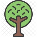 Runder Baum  Symbol