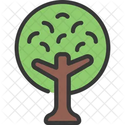 Runder Baum  Symbol