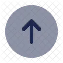 Runder Pfeil nach oben  Symbol