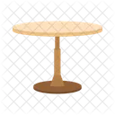 Tisch Rund Mobel Symbol