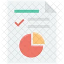 Rundschreiben Diagramm Infografik Symbol