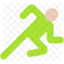 Runner Sprinter Athlete Icon
