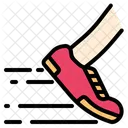 Runner Athlete Sprinter Sport Exercise Running Icon