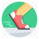 Running Workout Exercise Icon