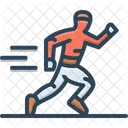 Running Race Man Icon