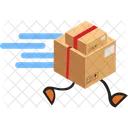 Running Boxes Boxes Delivery Icon