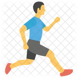 Running Exercise  Icon