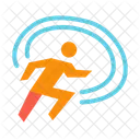 Running Fitness Outdoor Icon
