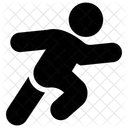 Runner Running Jogging Icon