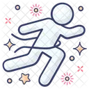 Running Sprinting Racing Icon