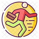 Running Man Rush Hurry Icon