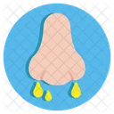 Running Nose Flu Nasal Congestion Icon