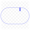 Running Parkour Line Symbol