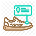Running Shoe Gps Icon