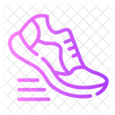 Running Shoes Footwear Jogging Icon