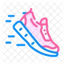 Running Shoes Clothing Icon