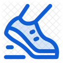 Running Shoes Footwear Fitness Icon
