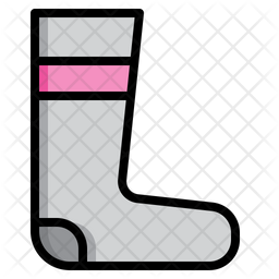 Running Socks Icon
