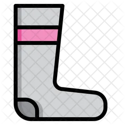 Running Socks  Icon