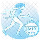 Running Speed  Icon