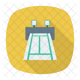 Running Track  Icon