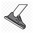 Running Track Fitness Workout Icon