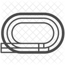 Running Track Track Athletics Icon