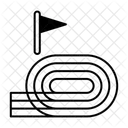 Running Track Track Running Icon