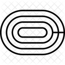 Running Track  Icon