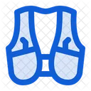 Running Vest Hydration Jacket Icon