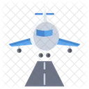 Runway Airplane Runway Aviation Icon