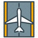 Runway Airplane Plane Icon