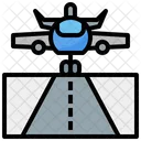 Runway Airplane Airport Icon