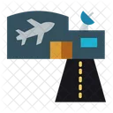Runway Aerodrome Air Control Icon