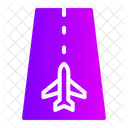 Runway Airfield Airstrip Icon