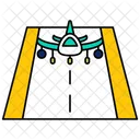 Runway Airport Airplane Icon