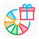 Ruota Fortuna Regalo Icon