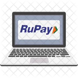 Pagamento rupay  Ícone