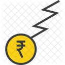 Rupee Finance Trade Icon