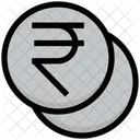 Rupee Coins Invest Icon