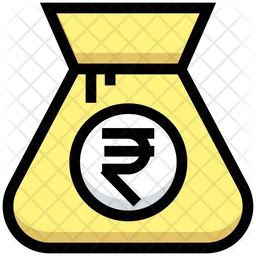 Rupee Bag  Icon