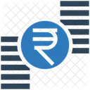 Rupee Coins Stack Rupee Icon