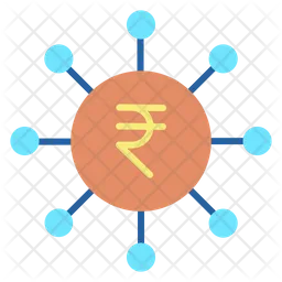 Rupee Fundraise  Icon