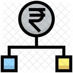 Rupee Hierarchy  Icon