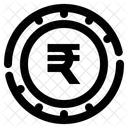 Rupee Currency Exchange Digital Currency Icon