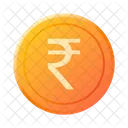Indian Rupee Rupee Money Icône