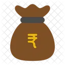 Rupee money bag  Icon